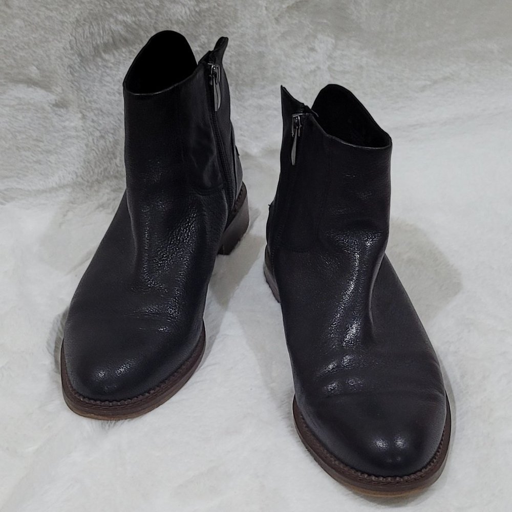 Nice Leather Above the Ankle Boots